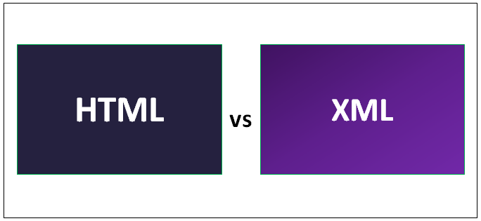 Difference between html and xml